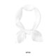 thumbnail image 3 of Minnieouse Bufanda y transpirable para mujer, conjunto de bufandas de cuello de seda suaves y suaves con tacto femenino Accesorios de disfraces blanco 70*70 CM, 3 of 6