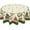 Green, variant on Fall Pumpkin Tablecloth Round 60 Inch Thanksgiving Tablecloths Farmhouse Autumn Harvest Decoration Outdoor Table Cloth Rustic Table Cover for Dining Kitchen Holiday Party Picnic Home Decor