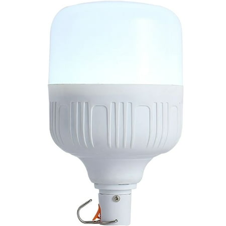 

80W Emergency Light Bulb with 1200mAh Battery USB Rechargeable LED Bulbs 3 Dimmable Brightness Hook Up Camping Light Portable USB Light Bulb for Indoor Outdoor