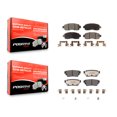 thumbnail image 1 of Positive Plus Front Rear Semi-Metallic Brake Pads Kit for Car Nissan Altima KPF-100635, 1 of 8