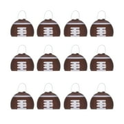 Windy City Novelties Metal Cowbell Noise Makers - 3 Inch - 12 - Pack - Football