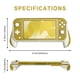 thumbnail image 2 of Estuche protector de empuñadura para consola de juegos funda protectora para soporte carcasa para suministros NS Switch Lite, 2 of 5