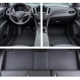 thumbnail image 3 of Floor Mats All Weather for 2018 to 2024 Chevrolet Equinox / GMC Terrain, Front and Rear, 3 of 13
