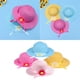 thumbnail image 4 of 4 sombreros de paja con diseño de girasol para niñas, gorros para el sol, para disfraz de niña pequeña y decoraciones de cumpleaños (1 rosa roja, 1 azul, 1 amarillo y 1 rosa)., 4 of 6