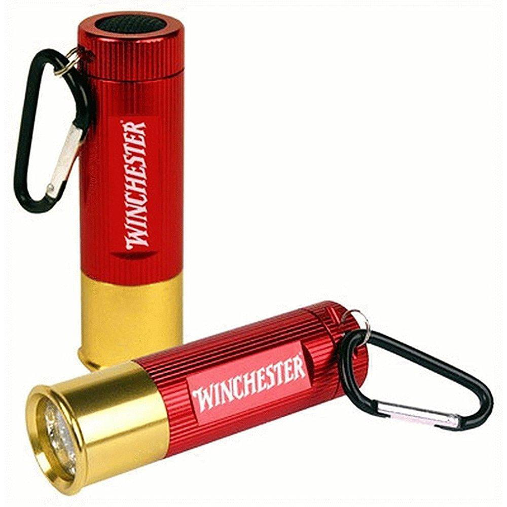 Winchester advertising red aluminum keychain 