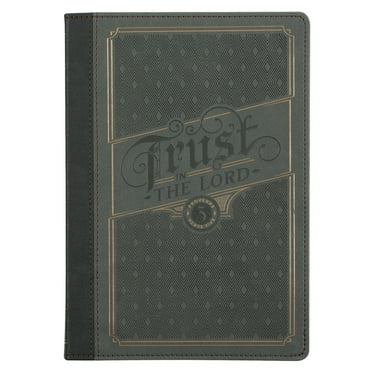 Journal Classic Gray Trust in the Lord Prov. 3:5, (Hardcover)