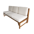 thumbnail image 1 of Sillón De Madera Sólida, 3p – Rústico Tratable NATIVO MUEBLES JARDIN, 1 of 4