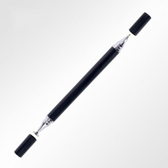 Magnetic Disc Tip Stylus Pen for All Touchscreen Tablets Phones, 2-in-1 Capacitive Pen with Ballpoint Writing Tip