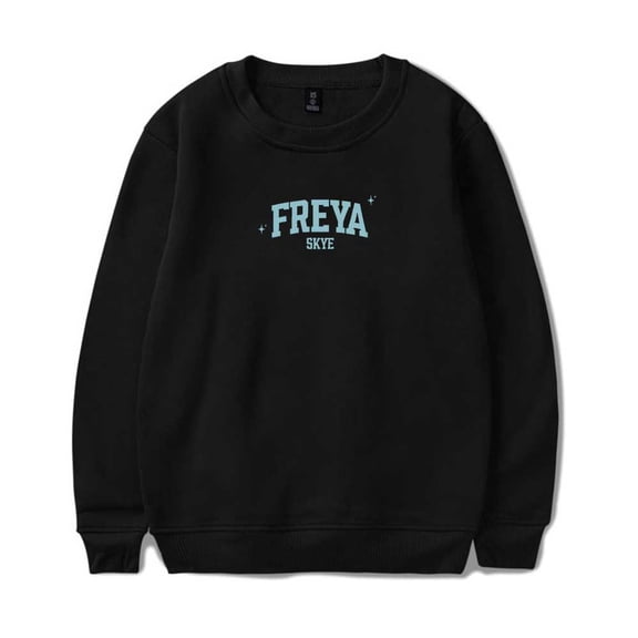 Freya Skye Logo  Merch Crewneck Sweatshirts Winter Unisex Fashion Long Sleeve Stylish Y2K Design Top