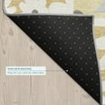 thumbnail image 5 of Addison Rugs Chantille Indoor/Outdoor Transitional Floral Gold Machine Washable Round Rug, 8' x 8', 5 of 8