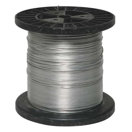 ZORO SELECT 4LVR1 Electric Fence Wire,17 Ga,1320