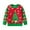 Green, variant on XIMIN Kids Boy Girls Christmas Sweater Pullover Mock Neck Button Up Dinosaur Embroidery Xmas Tops Ugly Graphic Knit Warm Holiday Pullover Tops
