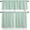Aqua Blue, variant on Pure Lavender Purple Kitchen Curtains Set Small Half Curtains 24 Inches Length, Solid Color Minimalist Art Rod Pocket Window Treatment Bedroom Tiers and Valance Set for Cafe Bathroom