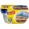 thumbnail image 3 of Glad Food Storage Containers - Family Size Container - 104 Ounce - 3 Containers, 3 of 9