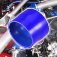 thumbnail image 2 of Unique Bargains 95-102mm 3.7"-4" ID Straight Silicone Reducer Hose Silicone Hose Coupler Intercooler Tube Blue for Car, 2 of 6