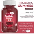thumbnail image 3 of Maxi Health Yum Probiotic Gummies for Kids & Adults – Digestive Health – Berry Flavor – 60 Count, 3 of 6