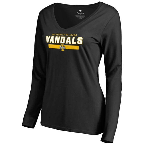 Women's Black Idaho Vandals Team Strong Long Sleeve T-Shirt
