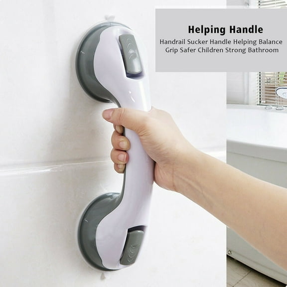 Stronger Suction Power, Anti-Slip Suction Mount Grab Bar