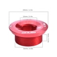 thumbnail image 3 of Tornillos de Bielas Ecomeon Aleación de Aluminio para Shimano 590 596 XT XTR SLX, 3 of 6