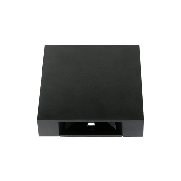 IPSA, Luminaria Arbotante Decorativa para Muro, 4 Luces Led, 4 Watts, Color Negro