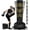 Golden, variant on RDX Free Standing Punching Bag with Gloves for Boxing, MMA, Kickboxing, 6FT XXL Heavy Duty Adult Ronin Target Pedestal Bag Set, Black
