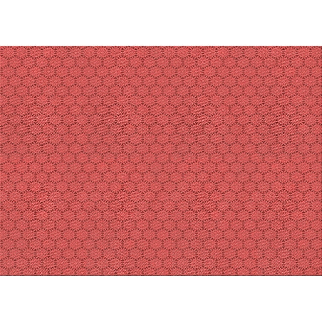 Ahgly Tapis de Zone Rectangulaires Transitionnels Rouges pour Intérieur Lavables à la Machine Company, 2 Pieds x 5 Pieds