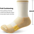 thumbnail image 3 of Crew Socks Women Running Hiking Thick Cushiones Athletic Socks 5-6 Pairs, 3 of 5