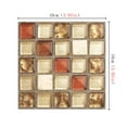 thumbnail image 1 of 20Pcs Self Adhesive Tile Floor Wall Decal Sticker DIY Kitchen Bathroom Decor, 1 of 1