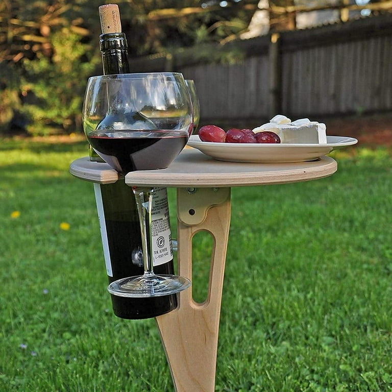 Wine racks outdoor portable wine table wine glass holder picnic