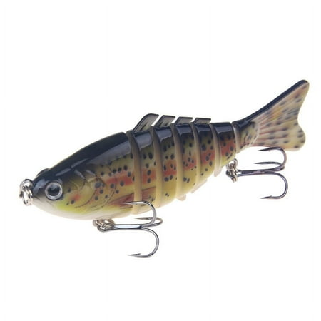 1 Pcs Multi Jointed Fishing Lure SwimFish Bait Crank Bait 10cm16g Hard Bait Isca Artificial Fishing Wobblers Plastic Fish Tackle