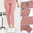thumbnail image 3 of VIAOLI Scrubs for Women Set Classic V-Neck Top and Yoga Jogger Pant Medical Nursing Uniform Scrubs Set Clearance, 3 of 6