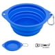thumbnail image 4 of Plato PLEGABLE KE WOOW de silicón para perro gato conejo 850 ml color AZUL, 4 of 10