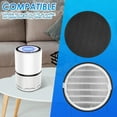 thumbnail image 5 of 2 Pcs Carbon Fiber LV H132 RF Replacement Filter High Efficiency Filter Replacement Compatible with LV H132 Purifier for Smell Removal, 5 of 11