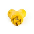 thumbnail image 2 of Camco Power Cord Adapter 55438 Power Grip; Y-Type; Non Locking; Not Waterproof; Without Plug Head Handle, 2 of 4