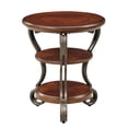 thumbnail image 1 of Furniture of America Santiago Scrolled Leg Side Table, 1 of 2