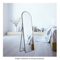 thumbnail image 3 of Espejo Home Trends Arqueado de Pie Aluminio Negro 155 x 43cm, 3 of 4