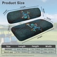 thumbnail image 7 of Jeiento Tree Frog Golf Cart Seat Covers with Golf Cart Backrest Cover Heavy Duty Golf Cart Seat Covers Boho Mandala Club Car Universal Golf Cart Seat Towel, 7 of 7