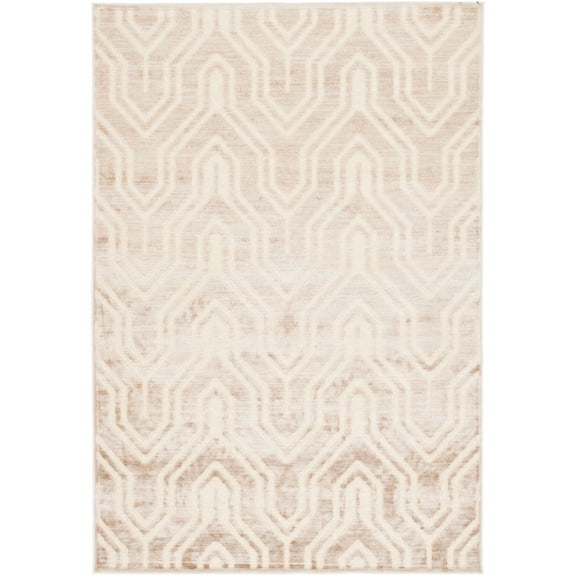 SAFAVIEH Paradise Edwyna Geometric Tessellation Area Rug, Stone, 7'6" x 10'6"