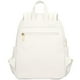 thumbnail image 4 of Mochila KKXIU de piel acolchada a la moda para mujer, color blanco, 4 of 7