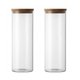 thumbnail image 1 of Frascos de almacenamiento de vidrio YONGSHENG 180 ml transparente, 1 of 5