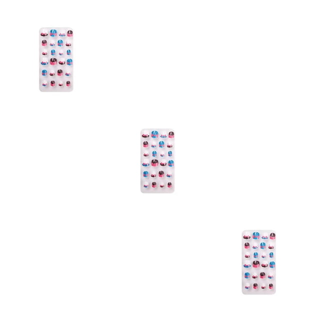 Juego de tiras de uñas Vogacara calcomanías artísticas estilo de dibujos animados