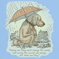 thumbnail image 4 of CafePress - Rescue Dog Quote Light T Shirt - Men's Classic Graphic T-Shirt, 4 of 5