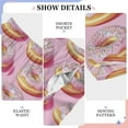 thumbnail image 6 of FORMRS Kids Pajama Pants with Pockets Size 13-14Y Boys Lounge Sleep Bottoms, Light Pink Doughnuts, 6 of 8