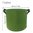 thumbnail image 4 of Toystoory Bolsas de cultivo de jardín Flor Vegetal Aireación Plantación Maceta Contenedor Bolsa con asas 1/2/3/5/7 galones Type8 NO8 Toystoory HA004268-05, 4 of 6