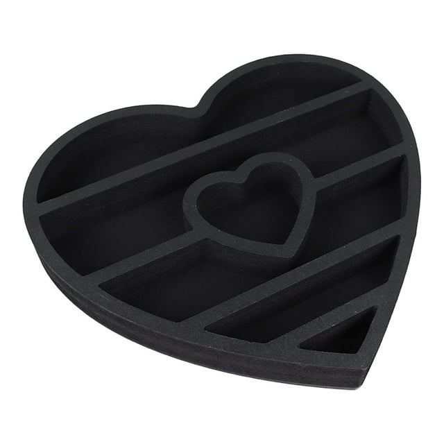 Wooden Display Shelf, Wooden Floating Shelf Decorative Heart Shape Plywood For Dinning Room For Bedroom