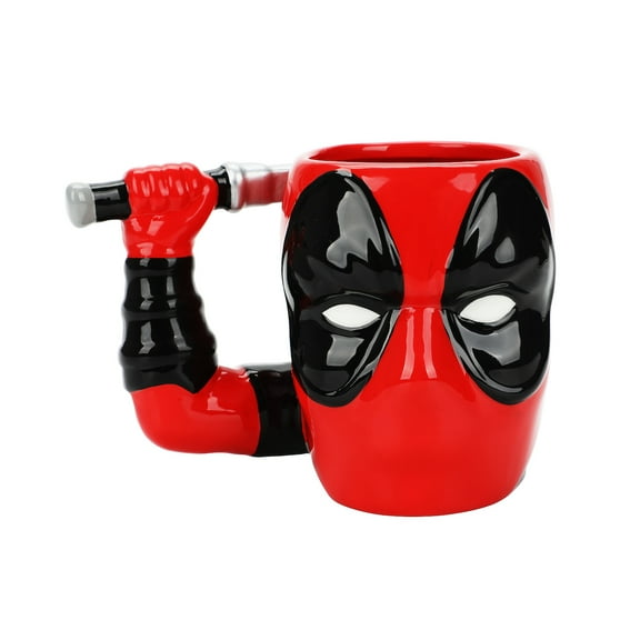 Marvel Deadpool 12 oz. Sculpted Ceramic Mug