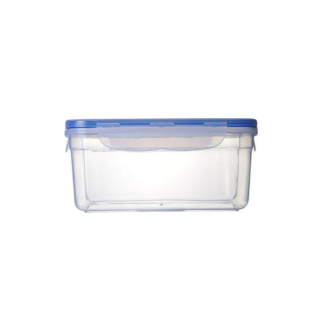 Dvkptbk Plastic Food Storage Meal Prep Leftovers Containers for Kitchen Airtight Bento Lunch Box Pantry Organization Storage with Lock Lids for Sugar Flour Pasta Cereal Canister Accessories Essentials