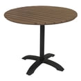 thumbnail image 2 of KFI Studios Evelien 32" Round Patio Table, Dark Grey, 2 of 2