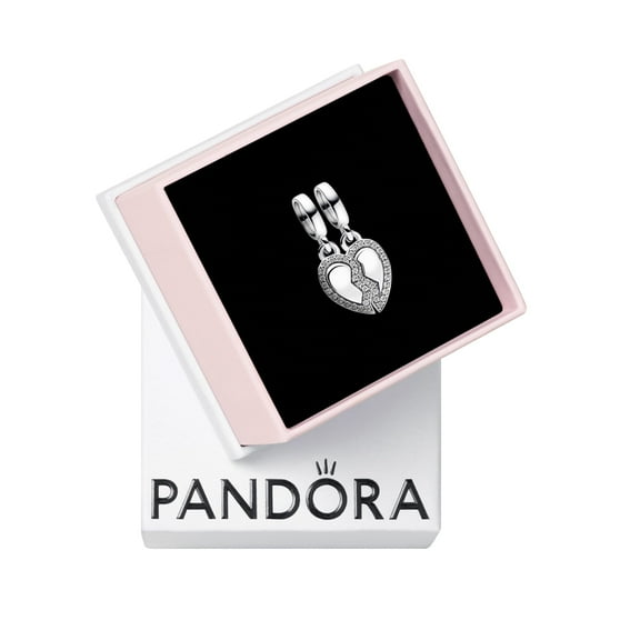 Pandora Friends Splittable Heart Dangle Charm
