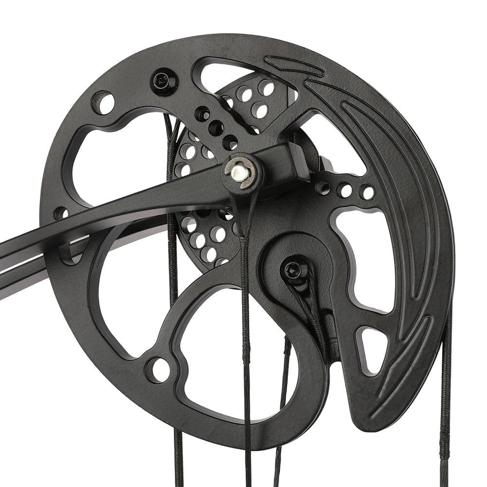 M133 Compound Bow, Adjustable 0-70 lbs Draw Weight, 16.4"-30" Draw Length, 30" Axle-to-Axle, 6.6" Brace Height, 325 FPS, 80% Let-Off, Aluminum Alloy, Hunting Archery Bow for Adults